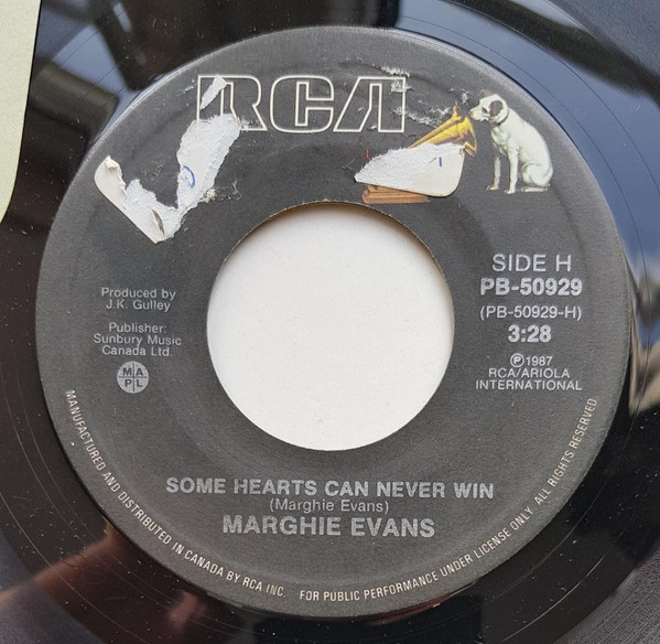 last ned album Marghie Evans - Some Hearts Can Never Win When I Close My Eyes