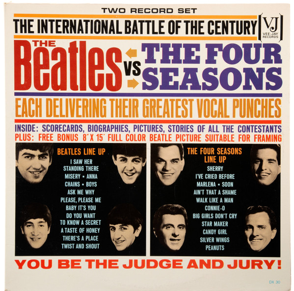 The Beatles Vs The Four Seasons (1964, Vinyl) - Discogs