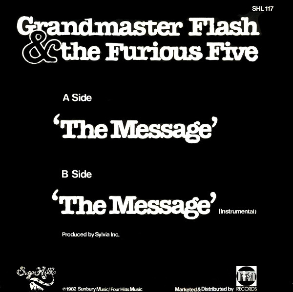 Bw Vinyl – Grandmaster Flash & The Furious Five – The Message