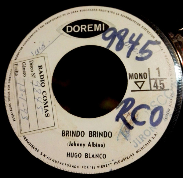 last ned album Hugo Blanco - Brindo Brindo