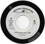 Cover of Leaving On A Jet Plane / The House Song, 1969, Vinyl