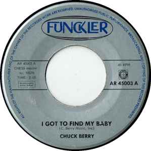 Chuck Berry – I Got To Find My Baby / Mad Lad (1961, Vinyl) - Discogs