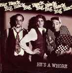 Cover of He's A Whore / The Model, 1989, Vinyl