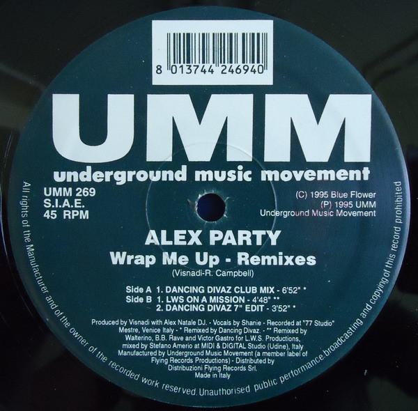 lataa albumi Alex Party - Wrap Me Up Remixes