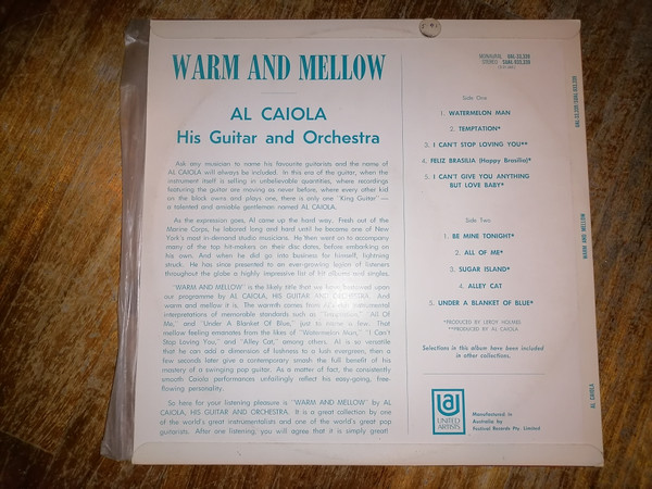 Buy Al Caiola : Romantico (LP, Album, Mon) Online for a great price –  Record Town TX