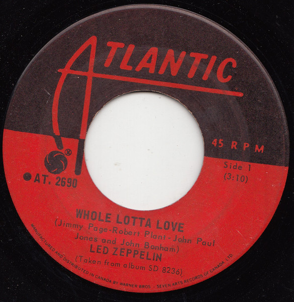 Led Zeppelin - Whole Lotta Love | Releases | Discogs