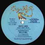GRAND MASTER FLASH & MELLE MEL - WHITE LINES U.S. UK MIX 12 VINYL LP RECORD