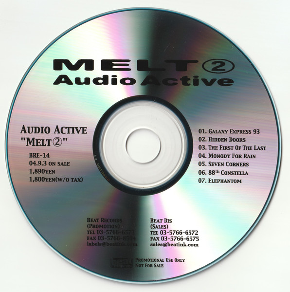 Audio Active - Melt 2 | Releases | Discogs