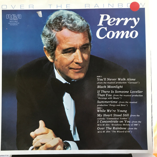 Perry Como – Over The Rainbow (1978, Vinyl) - Discogs