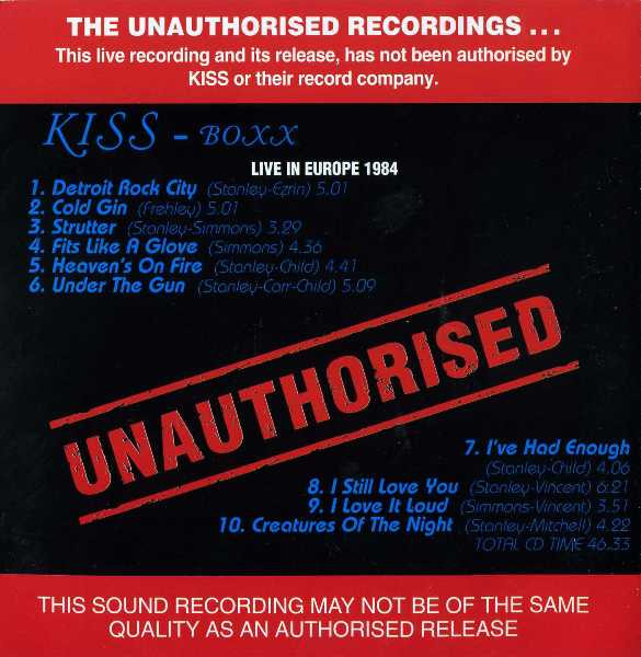 lataa albumi Kiss - Boxx Vol 1