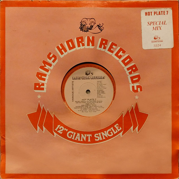 Various - Hot Plate 7 | Rams Horn Records (RHR 3324) - 3