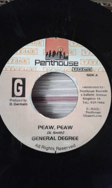 General Degree – Peaw, Peaw (Vinyl) - Discogs