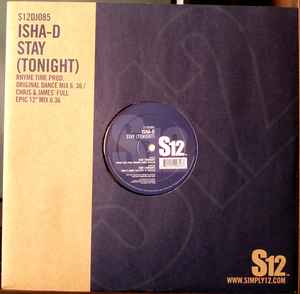 Isha-D - Stay (Tonight) album cover