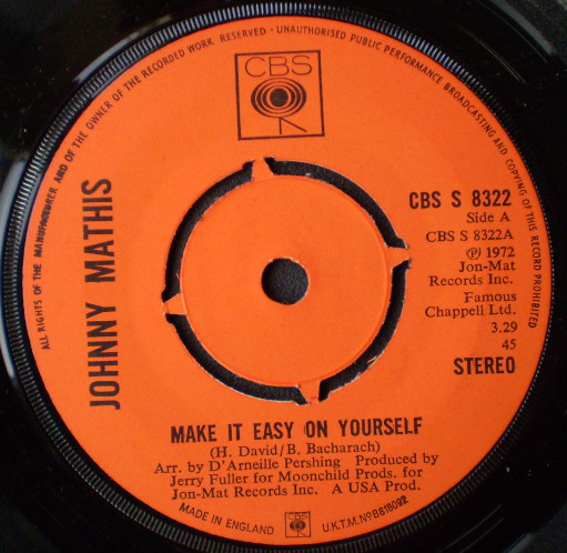 télécharger l'album Johnny Mathis - Make It Easy On Yourself