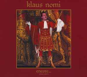 Klaus Nomi - Encore... (Nomi's Best)