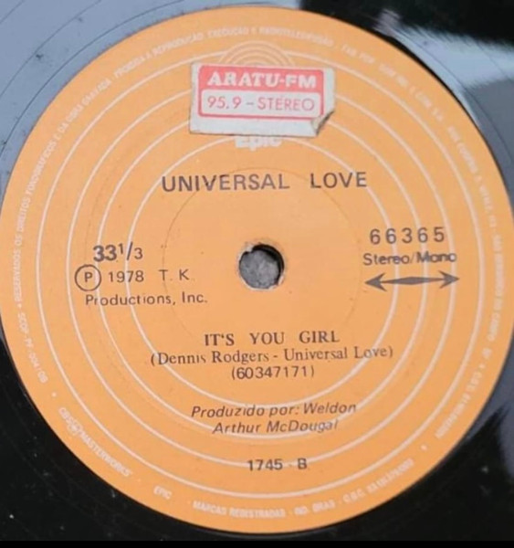 Universal Love – Moon Ride (1978, Vinyl) - Discogs