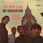 Cover of The Who Sings My Generation, 1966, Vinyl