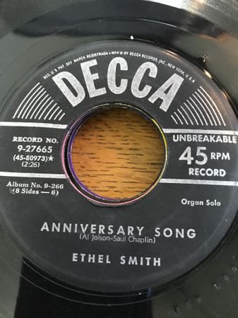 télécharger l'album Ethel Smith - Anniversary Song