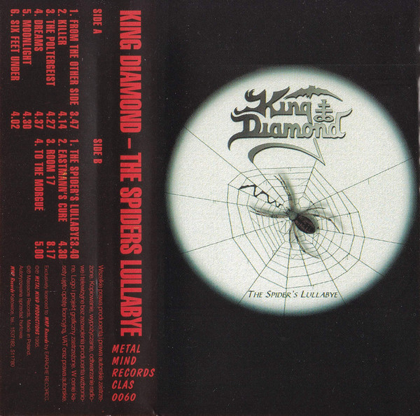 King Diamond – The Spider's Lullabye (1995, Dolby, Cassette) - Discogs