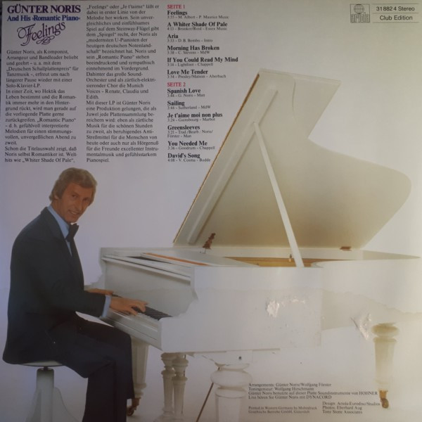 descargar álbum Günter Noris And His Romantic Piano - Feelings