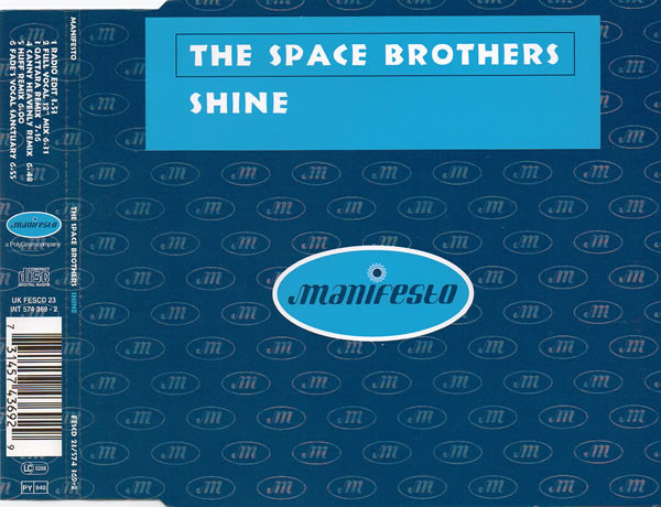 The Space Brothers – Shine (1997, Vinyl) - Discogs