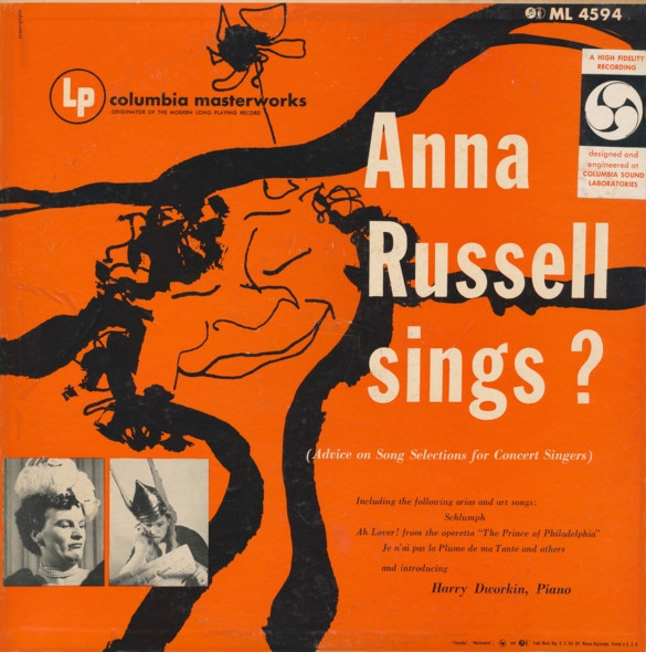 last ned album Anna Russell - Anna Russell Sings Advise On Song Selection For Concert Singers