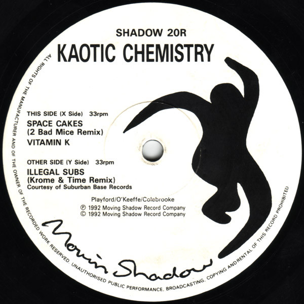 Kaotic Chemistry – LSD EP (Remixes) (1992, Vinyl) - Discogs
