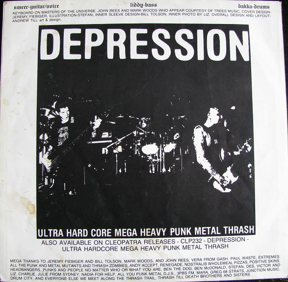 lataa albumi Depression - Thrash Till Death Studio Tapes