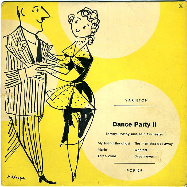 Tommy Dorsey Und Sein Orchester – Dance Party II (1955, Vinyl