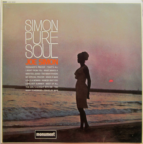 Joe Simon – Simon Pure Soul (1966, Vinyl) - Discogs