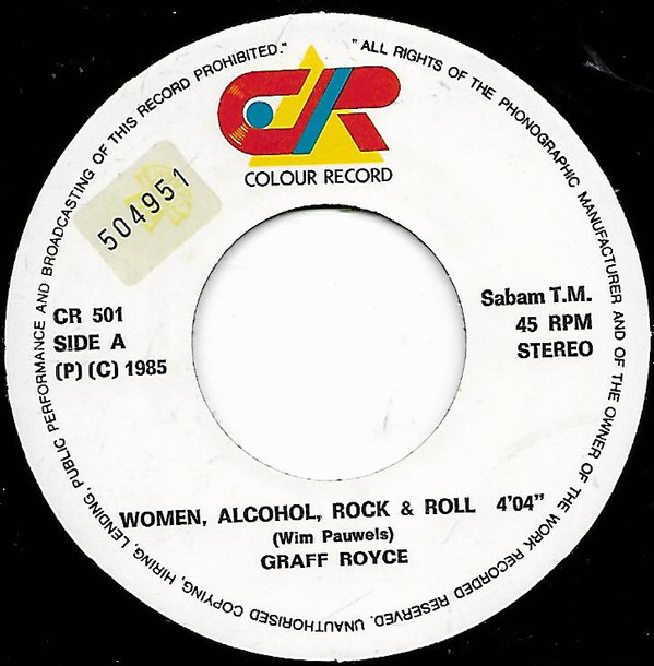 baixar álbum Graff Royce - Women Alcohol Rock Roll