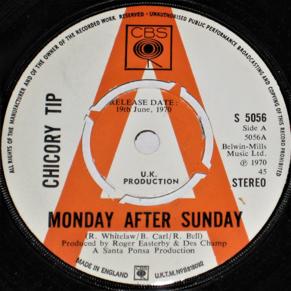 Album herunterladen Chicory Tip - Monday After Sunday