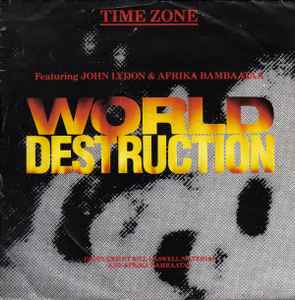 Time Zone - World Destruction album cover