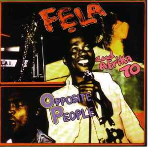 Fela Kuti - Opposite People / Sorrow Tears And Blood album cover