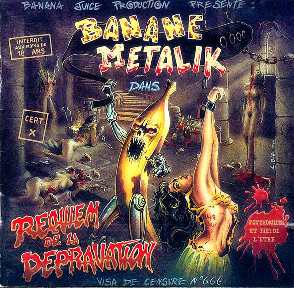 Banane Metalik – Requiem De La Dépravation (1994, Vinyl) - Discogs