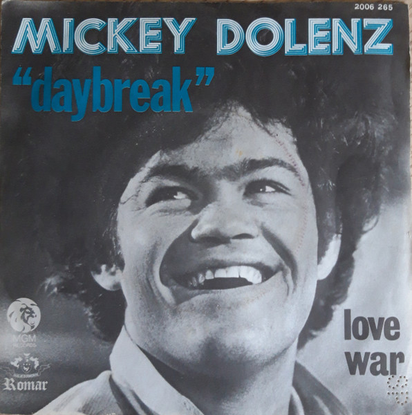 Micky Dolenz – Daybreak (1973, Vinyl) - Discogs