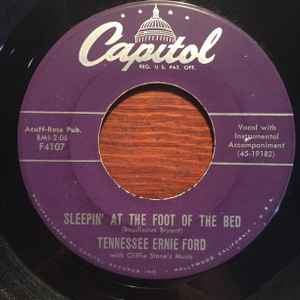 Tennessee Ernie Ford - Sleepin' At The Foot Of The Bed / Glad Rags album cover