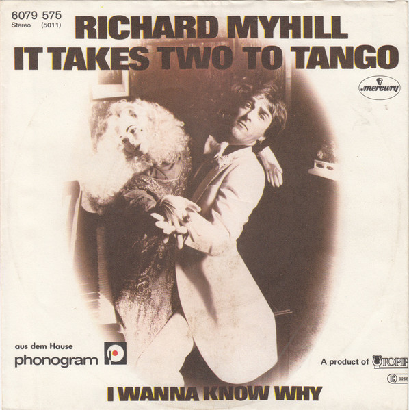 Richard Myhill – It Takes Two To Tango (1978, Square, Vinyl) - Discogs