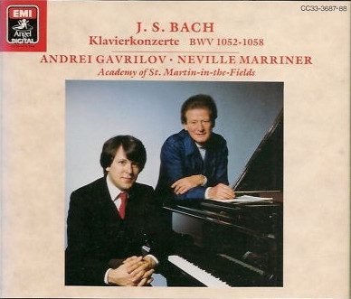 télécharger l'album J S Bach, Andrei Gavrilov, Neville Marriner, Academy Of St MartinintheFields - Klavierkonzerte BWV 1052 1058