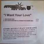 Cover of I Want Your Love, 2000-07-03, CD