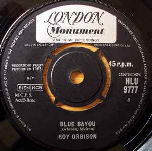 Blue Bayou / Mean Woman Blues - Roy Orbison