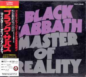 Black Sabbath – Master Of Reality (1991, CD) - Discogs