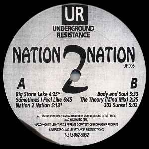 Underground Resistance - Nation 2 Nation album cover