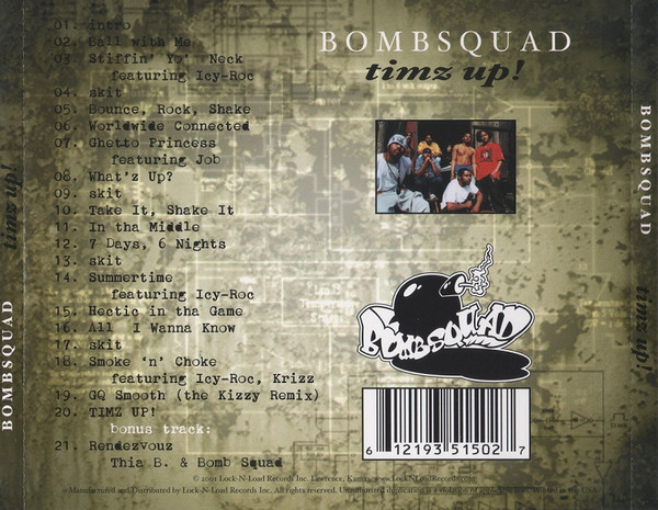descargar álbum Bombsquad - Timz Up