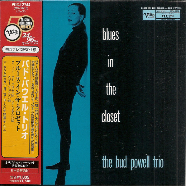 The Bud Powell Trio – Blues In The Closet (1999, Paper Sleeve, CD 