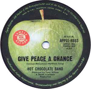 Hot Chocolate - Give Peace A Chance album cover