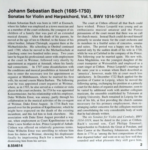 last ned album JS Bach Lucy van Dael Bob van Asperen - Sonatas For Violin And Harpsichord Volume 2
