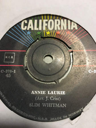 Album herunterladen Slim Whitman - Annie Laurie