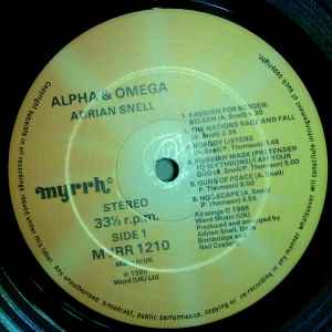 Adrian Snell - Alpha And Omega