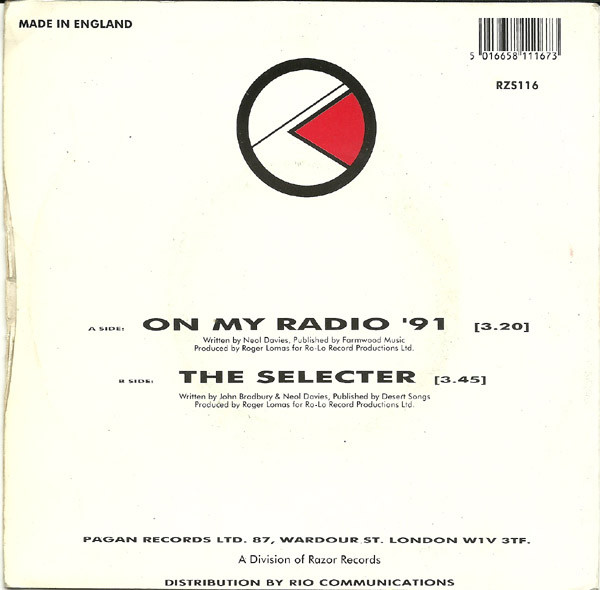 baixar álbum The Selecter - On My Radio 91